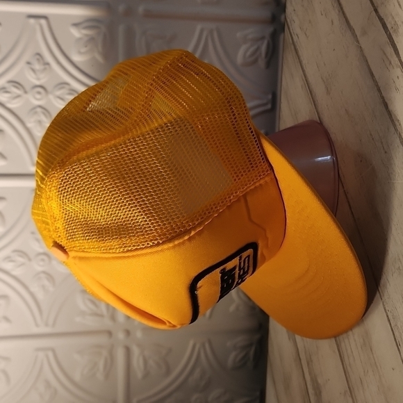 WAGNER Pro Series - Yellow Snapback Mes Truckers Hat- One Size - Picture 2 of 6